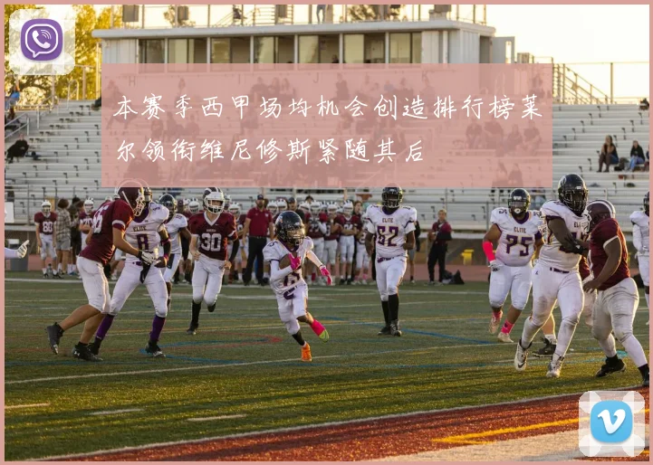 本赛季西甲场均机会创造排行榜莱尔领衔维尼修斯紧随其后